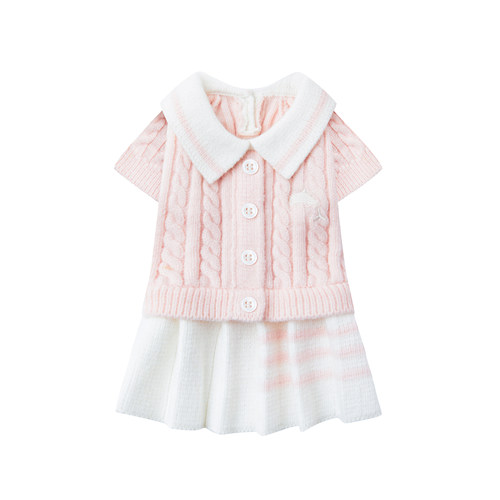 UNLEASHED秋冬保暖狗狗毛衣裙