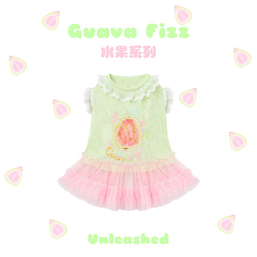 UNLEASHED狗狗春夏tutu裙纱裙透气背心凉凉衣宠物衣服狗狗连衣裙
