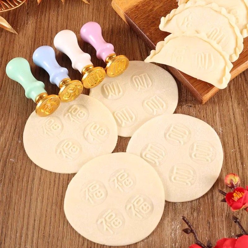 饺子皮福字印章馒头福财寿喜模具包饺子神器家用新款饺子皮专用模