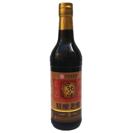 宁化府 益源庆 三 五 八年 山西特产老陈醋 500ml 瓶装