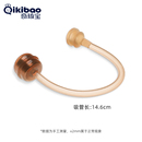 QIKI硅胶软奶瓶宝宝仿真母乳实感奶嘴重力球吸管原装专用配件单个