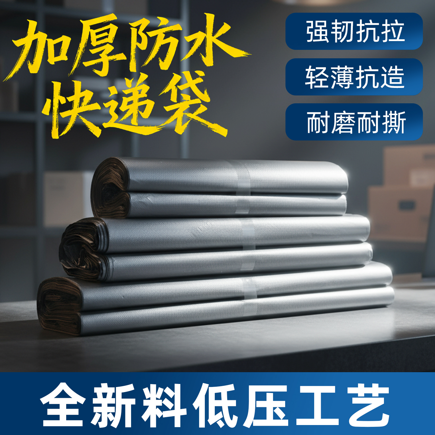 快递袋加厚韧性好不易破损