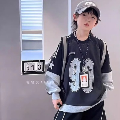 男童卫衣2025新款今年流行爆款韩