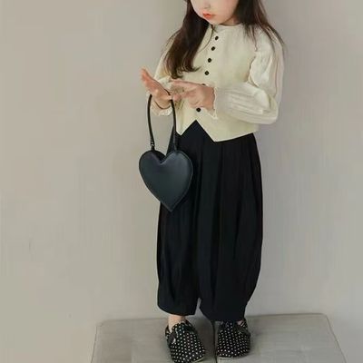 女童日系穿搭套装三件套小众高端