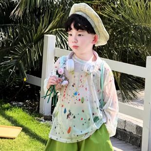 六岁男孩衣服大童男装2026新款套装男大童今年流行爆款独特超好看