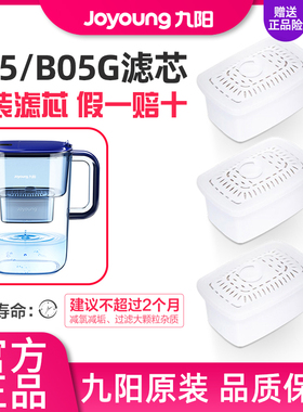 九阳净水壶JYW-B05/B05G/B03滤芯 家用滤水壶净水杯滤水器滤芯