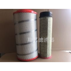 适配k2342豪沃T5G空气滤芯器752W08400-6001空滤1C24820气格