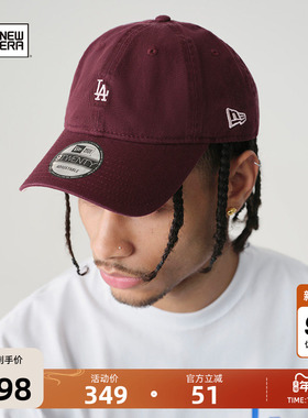 New Era纽亦华秋冬新款MLB棒球帽男女软顶NY刺绣弯檐时尚帽子鸭舌