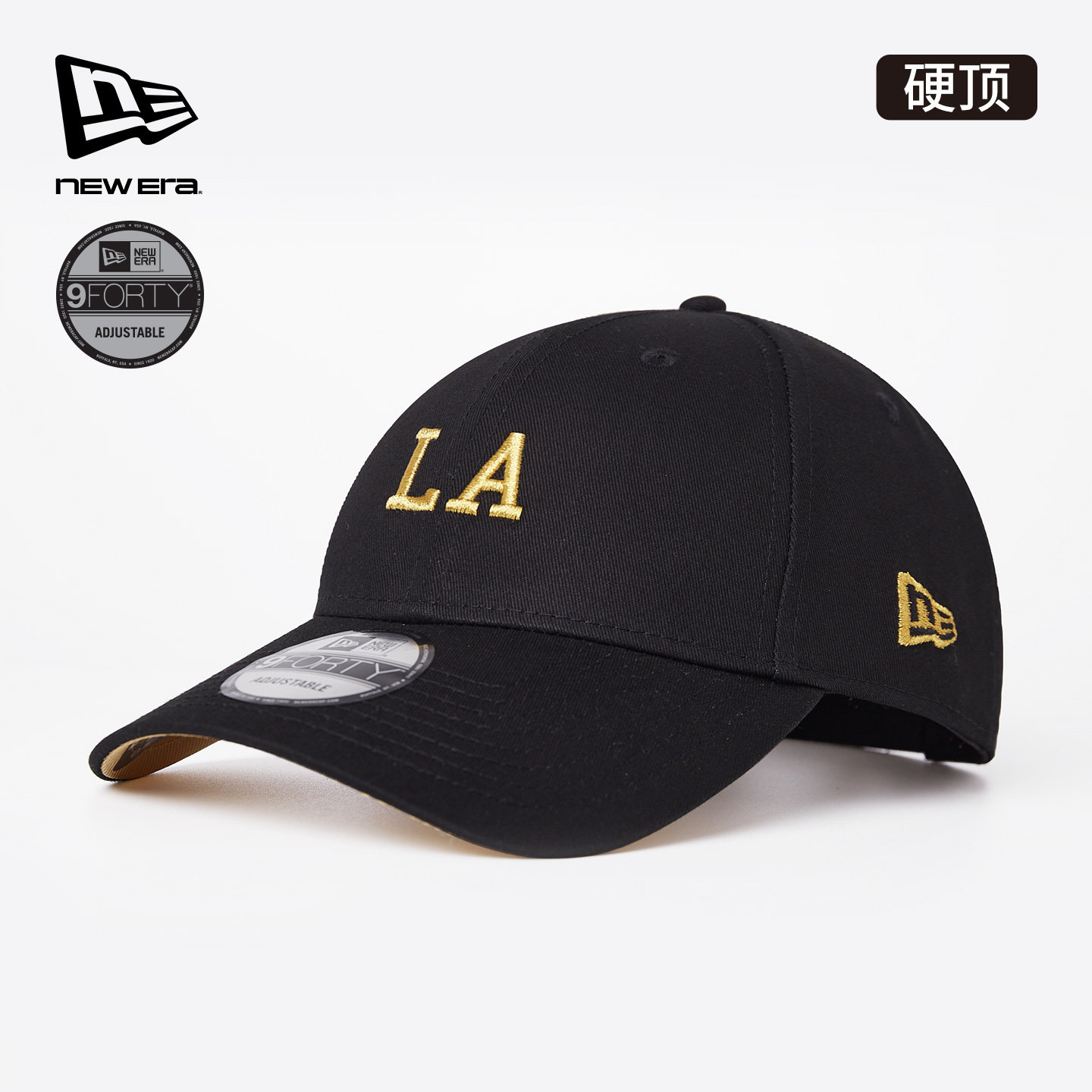 New Era纽亦华NBA遮阳棒球帽刺绣湖人街头男女户外鸭舌NE940