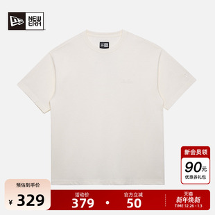 潮流休闲短袖 重磅新款 T恤运动纯色刺绣男女潮 Era纽亦华秋季 New