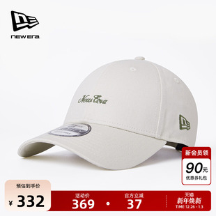 硬顶棒球帽花体字母刺绣弯檐遮阳潮940 新款 New Era纽亦华2025秋季