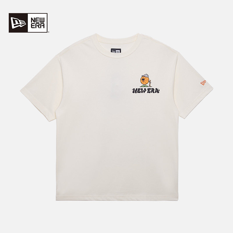 NewEra纽亦华滑板印花短袖T恤