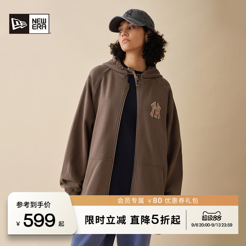 NewEra纽亦华学院卫衣外套图片