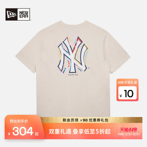 NewEra纽亦华短袖T恤男女