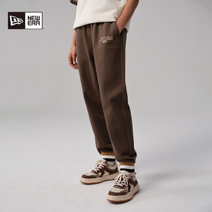 情侣休闲裤 复古针织长裤 运动束脚潮流刺绣 Era纽亦华秋冬新款 New