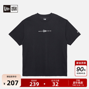 圆领情侣字母印花轻薄透气短袖 新款 T恤男女上衣 Era纽亦华秋季 New