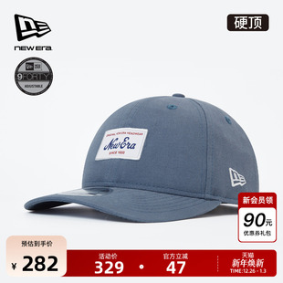 弯檐棒球帽复古水洗帽子贴布刺绣潮940 新款 New Era纽亦华2025秋季