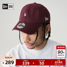 New Era纽亦华秋冬新款MLB棒球帽男女软顶NY刺绣弯檐时尚帽子鸭舌
