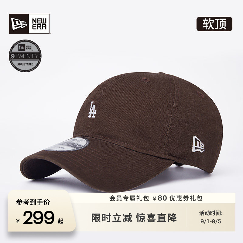NewEra纽亦华情侣弯檐棒球帽图片