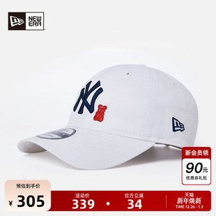 MLB棒球帽男女NY小熊刺绣遮阳潮流940 重磅新款 New Era纽亦华秋季