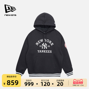 New OVO 新款 MLB联名复古连帽卫衣抽绳运动潮 Era纽亦华2025秋季