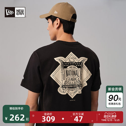 NewEra纽亦华重磅短袖T恤