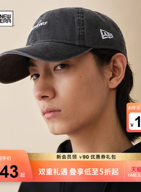 New Era纽亦华MLB棒球帽子复古刺绣做旧水洗帽鸭舌帽男女NE940