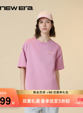 New Era纽亦华2026春季新款萌宠系列印花短袖T恤可爱趣味上衣男女