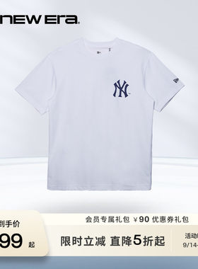 NEW ERA纽亦华26新品MLB运动休闲时尚短袖T恤男女同款NE