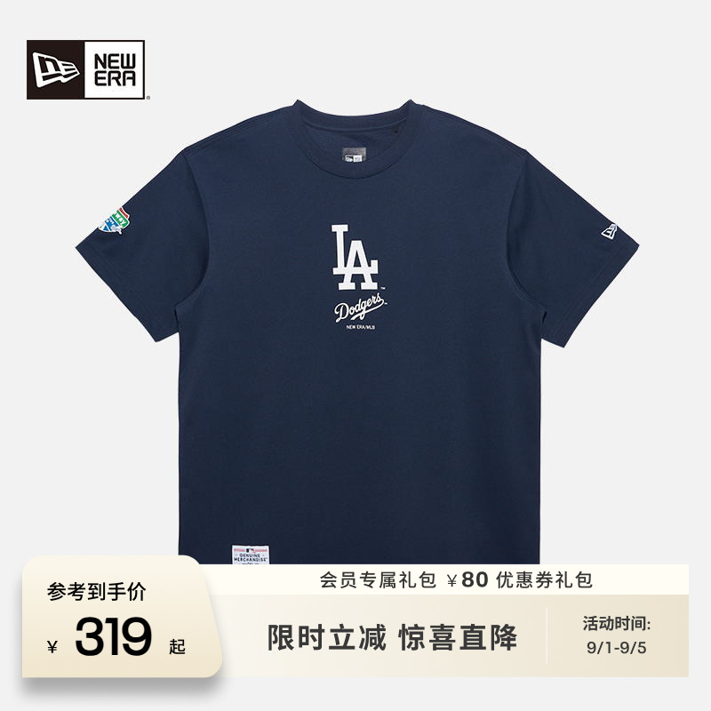 NewEra纽亦华简约T恤男女图片