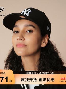 New Era纽亦华春夏MLB运动弯檐棒球帽NY刺绣logo硬顶NE940