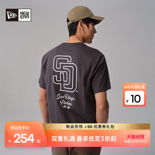 NewEra纽亦华透气短袖T恤