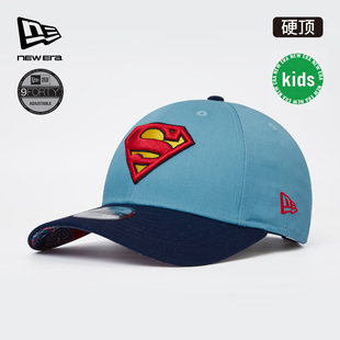 New DC超人棒球帽子蝙蝠侠硬顶拼色儿童940 Era纽亦华2026早春新款