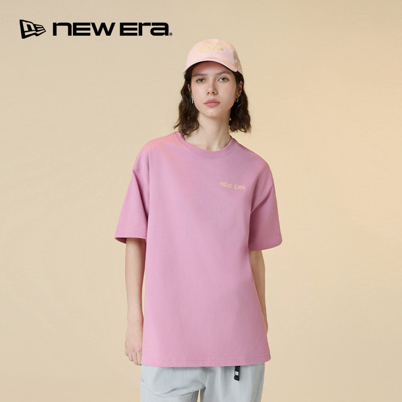 New Era纽亦华2026春季新款萌宠系列印花短袖T恤可爱趣味上衣男女