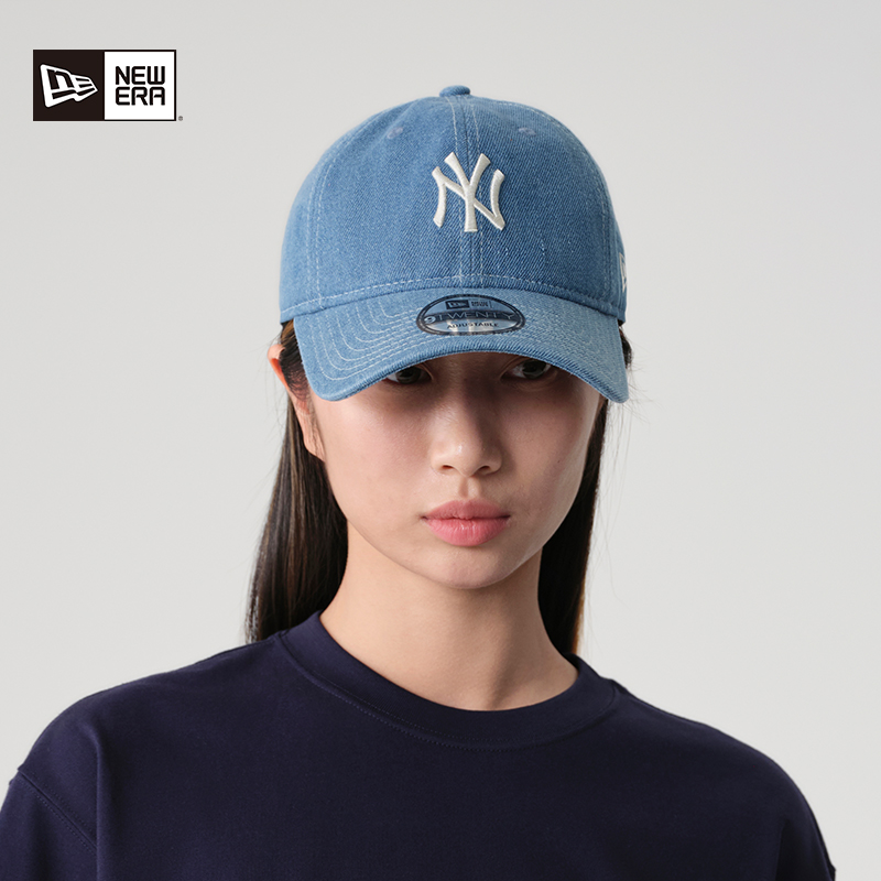 NewEra纽亦华MLB牛仔棒球帽软顶