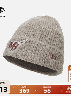 New Era纽亦华2025冬季新款NBA针织帽保暖勇士街头湖人运动冷帽潮