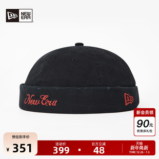 街头牛仔做旧瓜皮帽男女复古地主帽子 新款 New Era纽亦华2025秋季