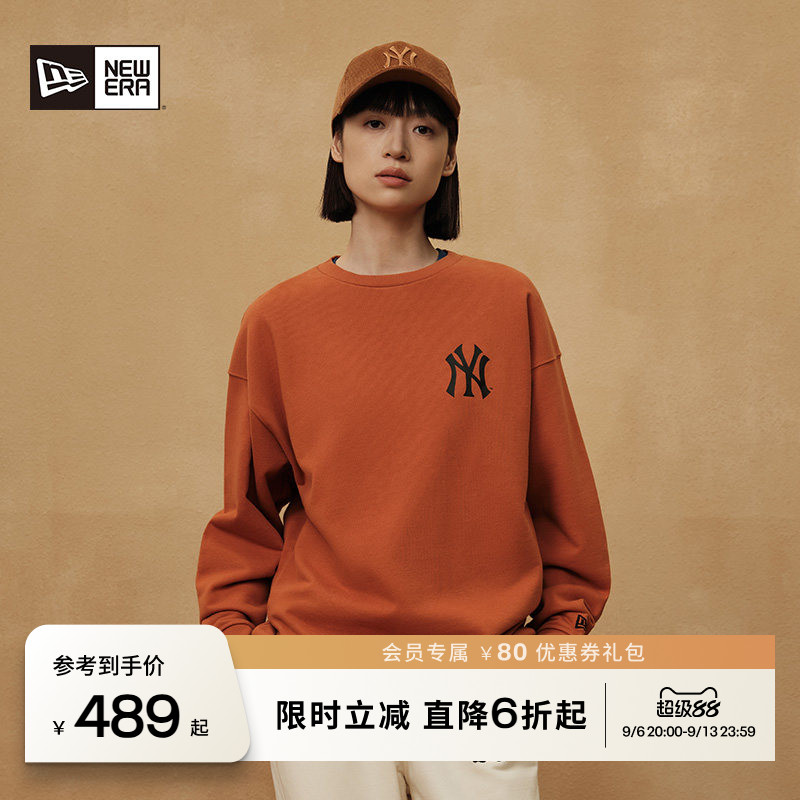 NEWERA潮流百搭套头衫卫衣