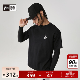 MLB宽松短袖 新款 T恤休闲中性男女运动透气 Era纽亦华2025秋季 New