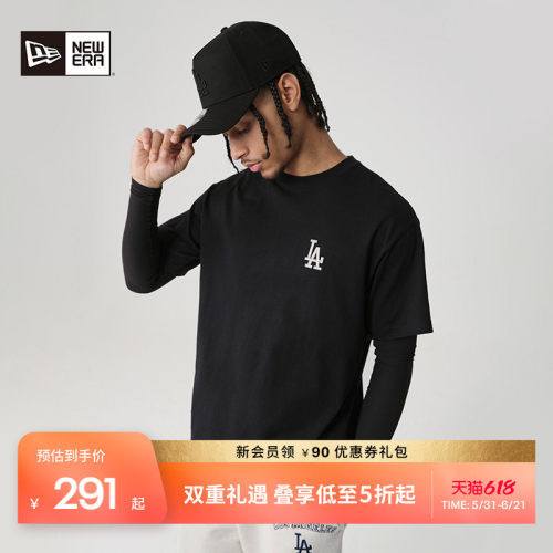 NewEra纽亦华宽松短袖T恤