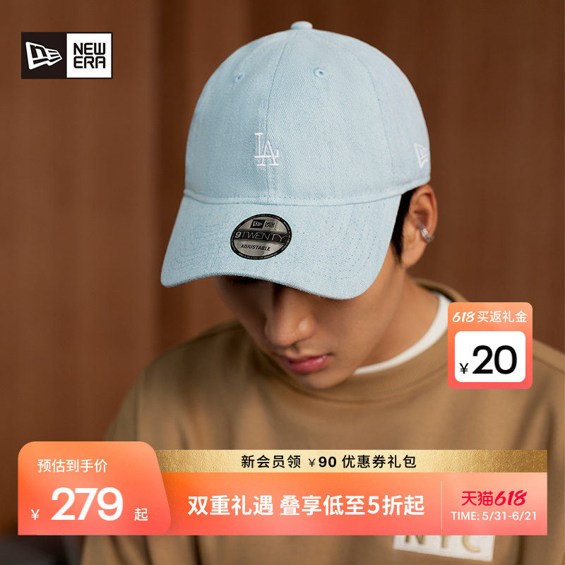 New Era纽亦华冬季MLB小logo弯檐NY帽子棒球帽男女鸭舌帽NE920