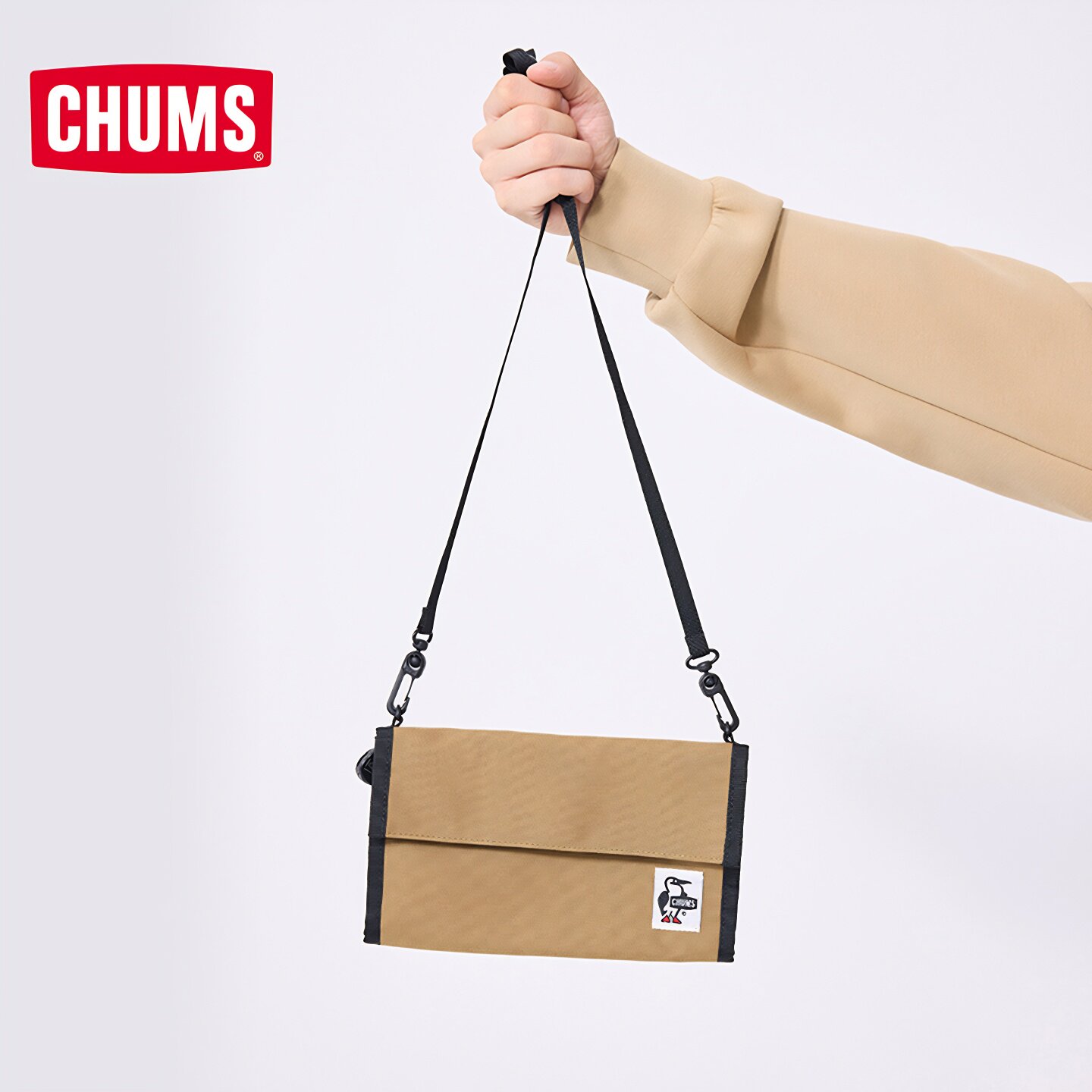 CHUMS洽洽鸟户外斜挎单肩包图片