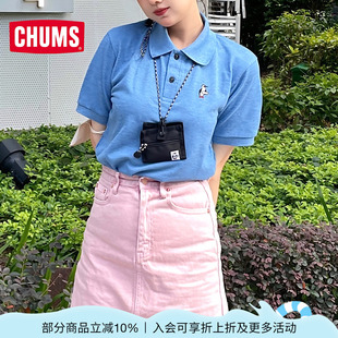 CHUMS洽洽鸟挂脖装 3578 饰卡包通用款 可爱零钱包精致证件包CH60