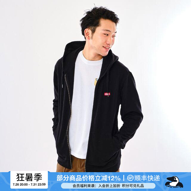 CHUMS洽洽鸟户外运动休闲轻薄棉质男女款净版卫衣CH00-1230