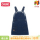 CHUMS洽洽鸟户外运动连衣裙童装 1105 春夏休闲背带亲子牛仔裙CH23
