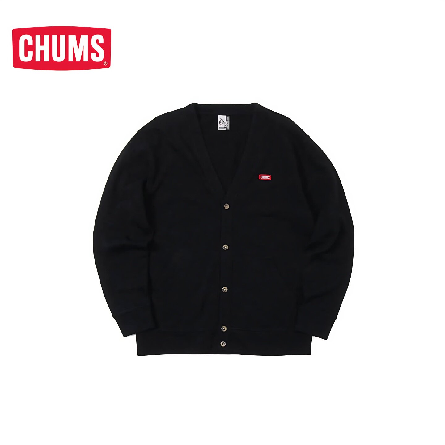 CHUMS/洽洽鸟日系针织开衫外套图片