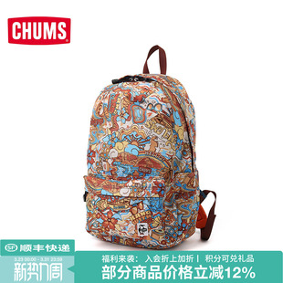 CHUMS洽洽鸟潮流户外休闲通用款 3961 双肩背包日常背包CH60