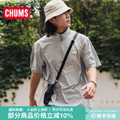 CHUMS洽洽鸟户外休闲短袖 2502 T恤polo快干舒适柔软男女纯色CH01