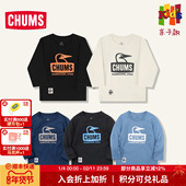 上衣CH21 CHUMS洽洽鸟户外运动卫衣长袖 t恤秋男女儿童套头衫 1293