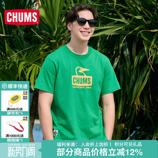 新款 上衣CH01 短袖 圆领情侣半袖 2278 t恤男女同款 CHUMS洽洽鸟夏季